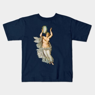 Roman dancer with tambourine Kids T-Shirt